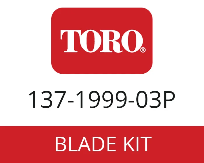 Toro Blade Kit 137-1999-03P