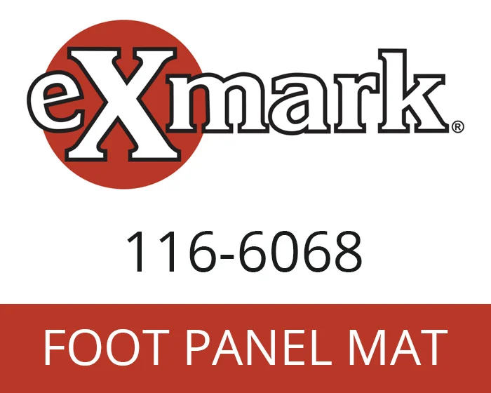 Exmark Foot Panel Mat 116-6068