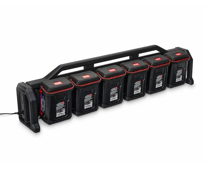 Toro 60V MAX Flex-Force 12A 6-Pod Charger 66550