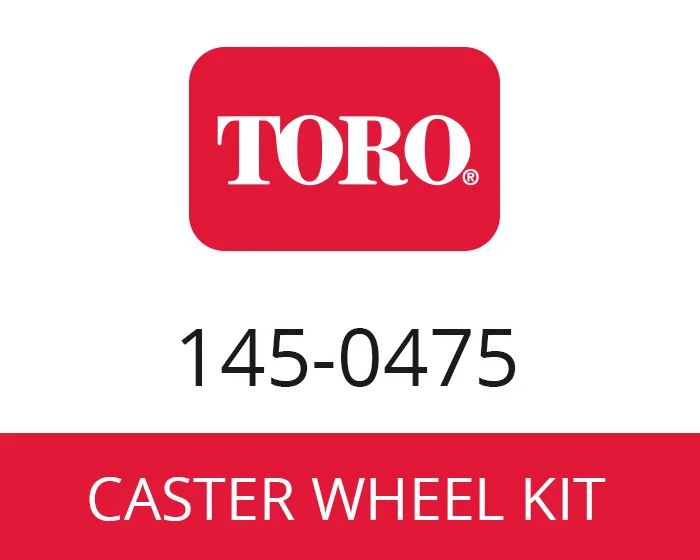Toro Caster Wheel Kit 145-0475