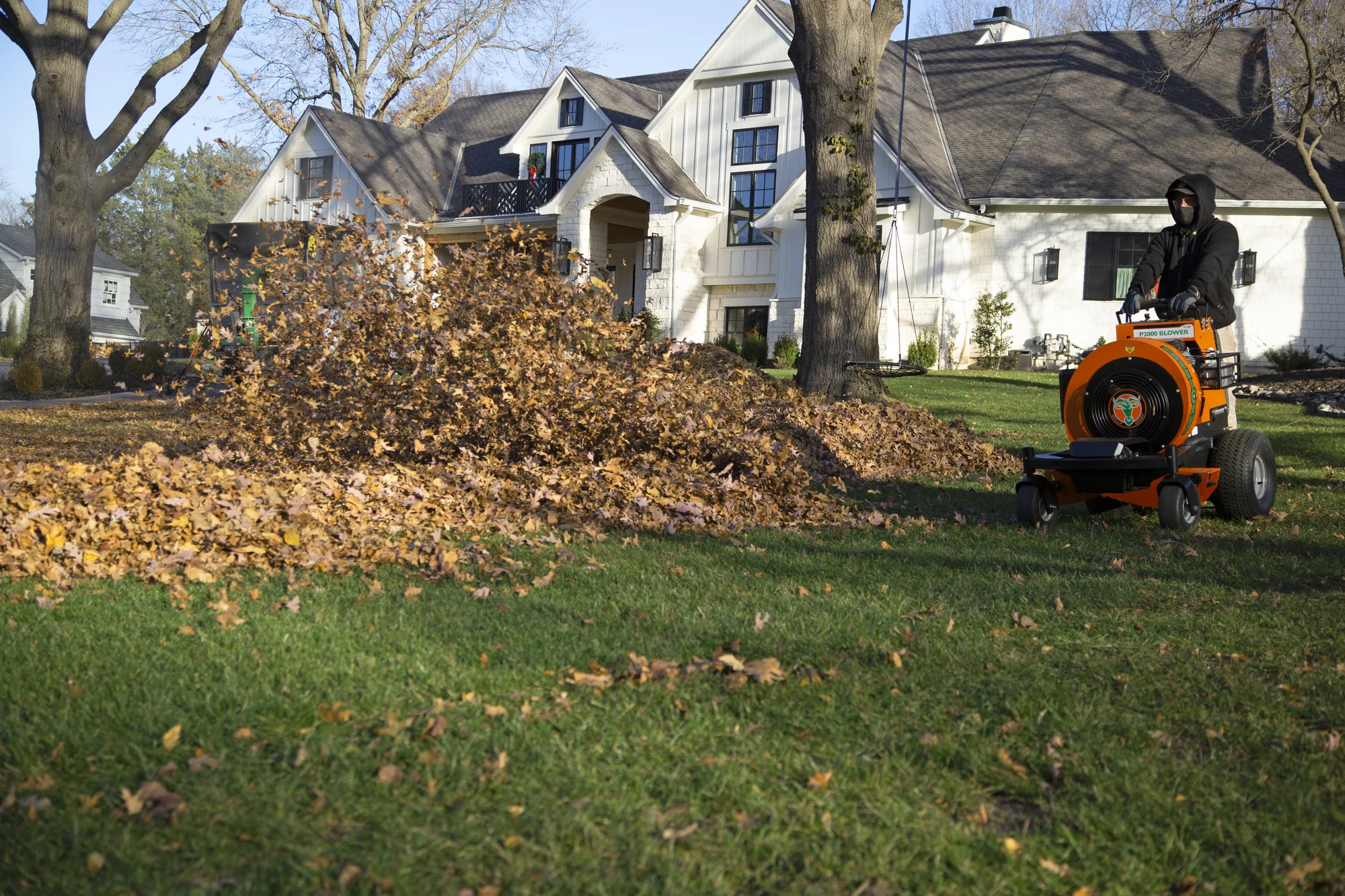 Billy Goat Hurricane Zero Turn Stand On Blower P2000