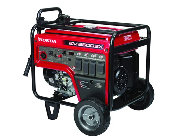 Honda Generator EM6500SX with CO-MINDER