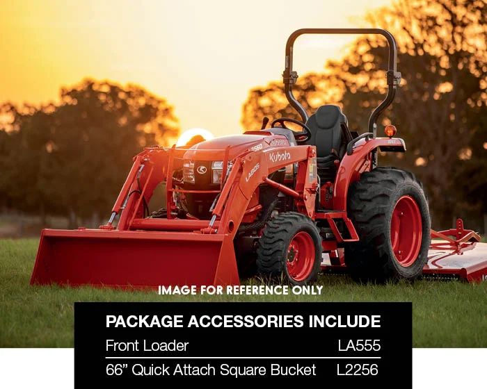 Kubota L60LE Series Compact Tractor L3560HST-LE Package