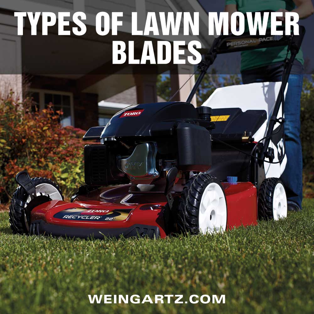 Types-of-Lawn-Mower-Blades- Featured Image