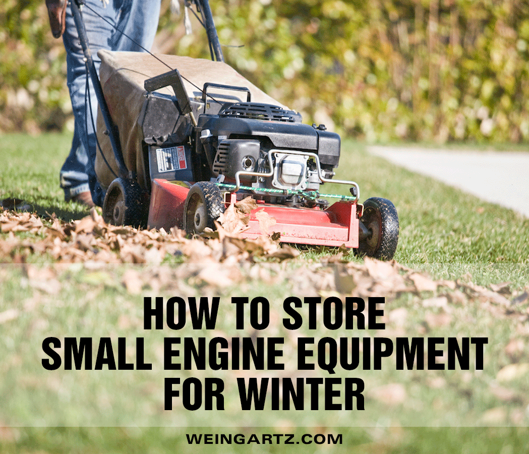 How to Store Small Engine Equipment for Winter