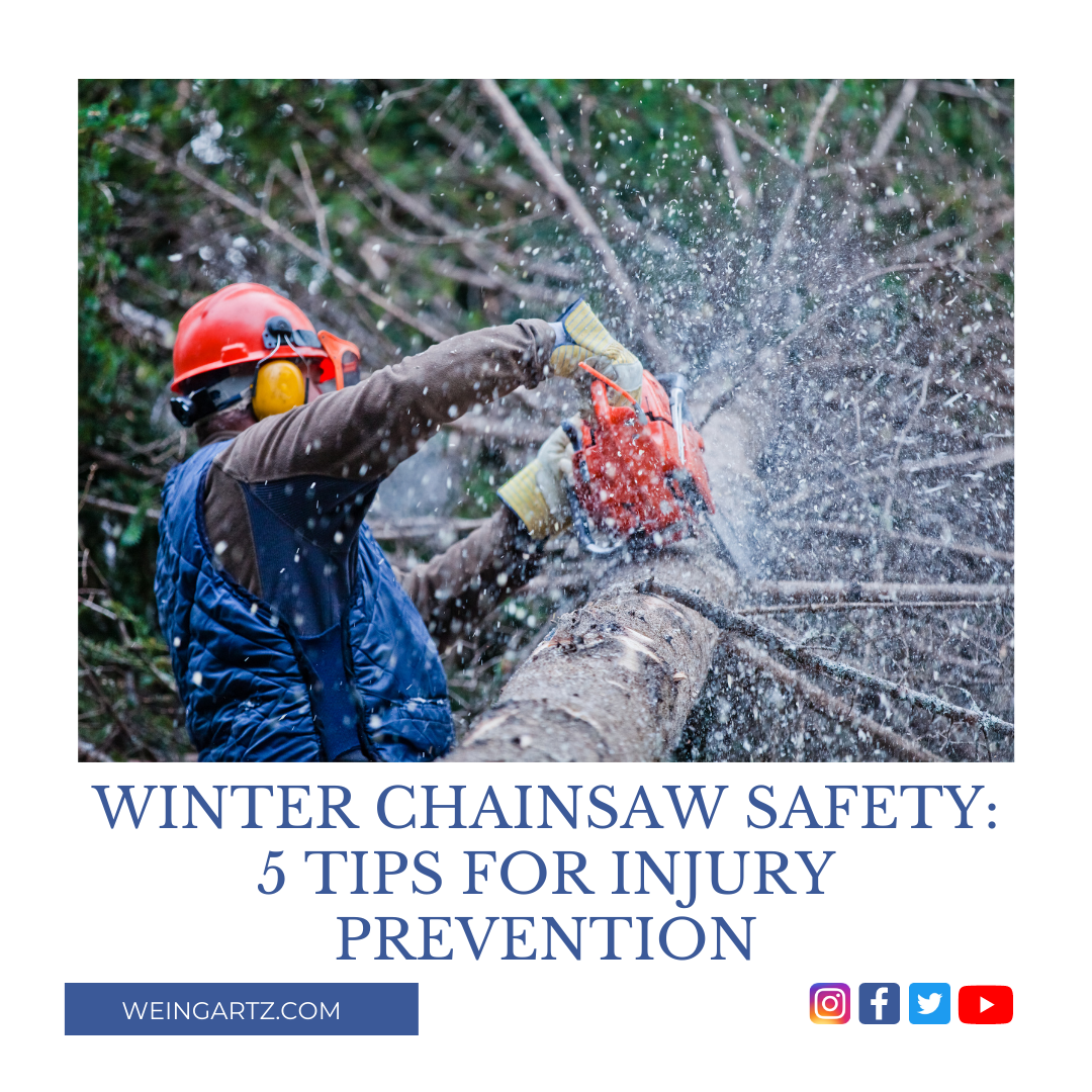 WINTER CHAINSAW SAFETY