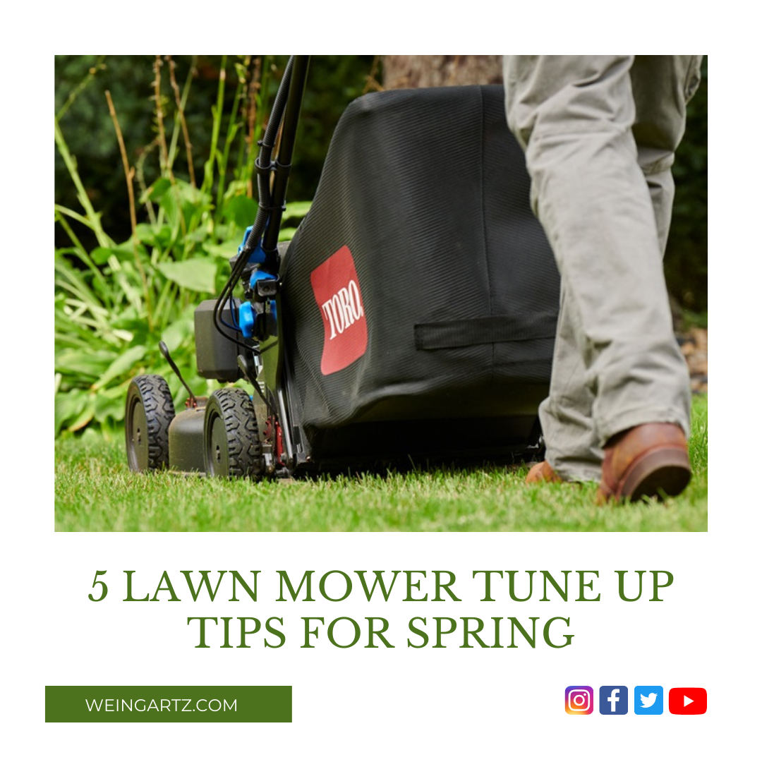 5 LAWN MOWER TUNE UP TIPS FOR SPRING