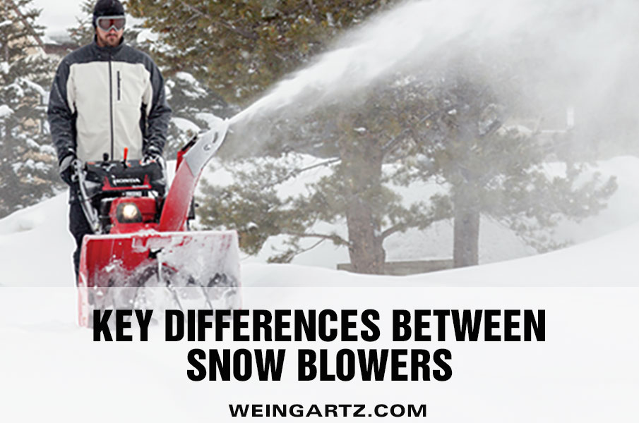 Key-Differences-Between-Snow-Blowers - Featured Image