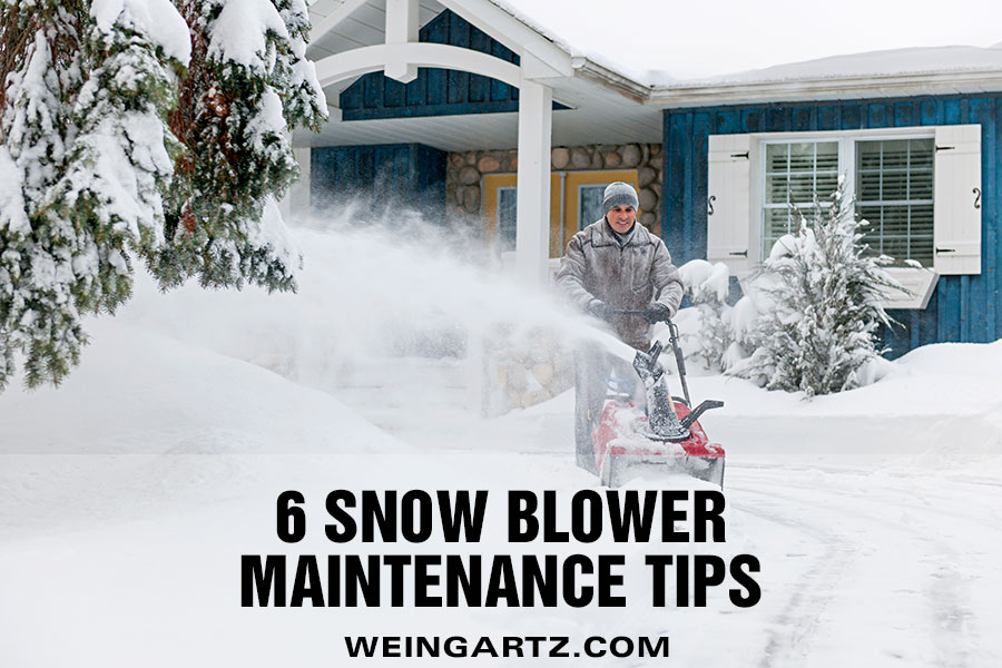Snow-Blower-Maintenance-Tips - Featured Image