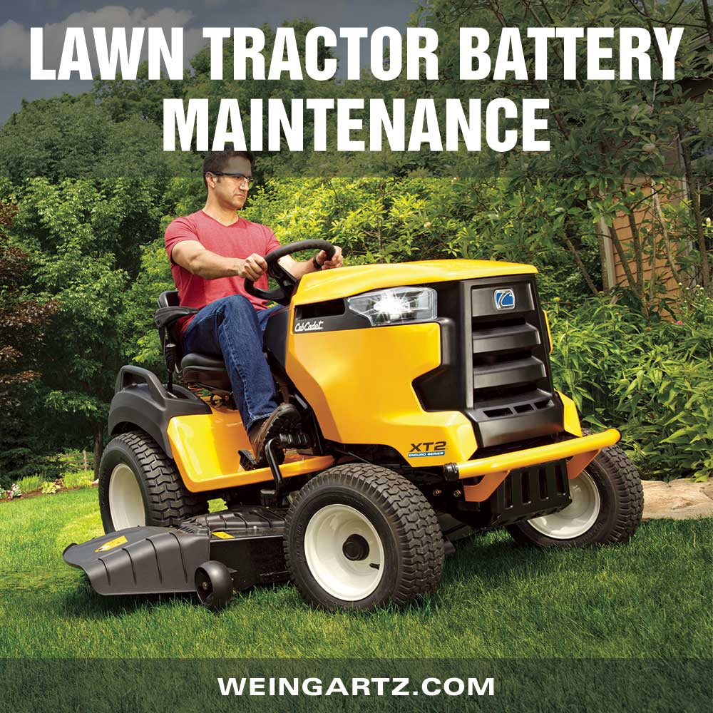 Lawn-Tractor-Battery-Maintenance - Featured Image