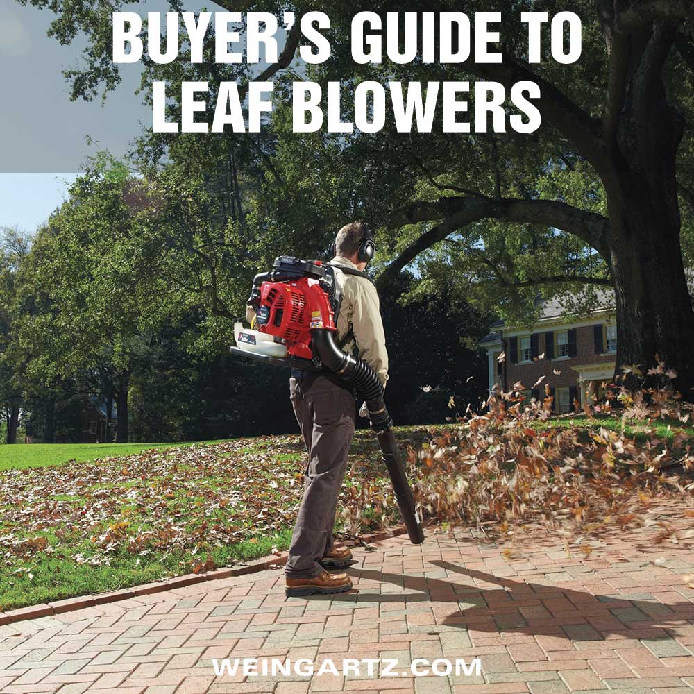 Buyer's Guide to Leaf Blowers
