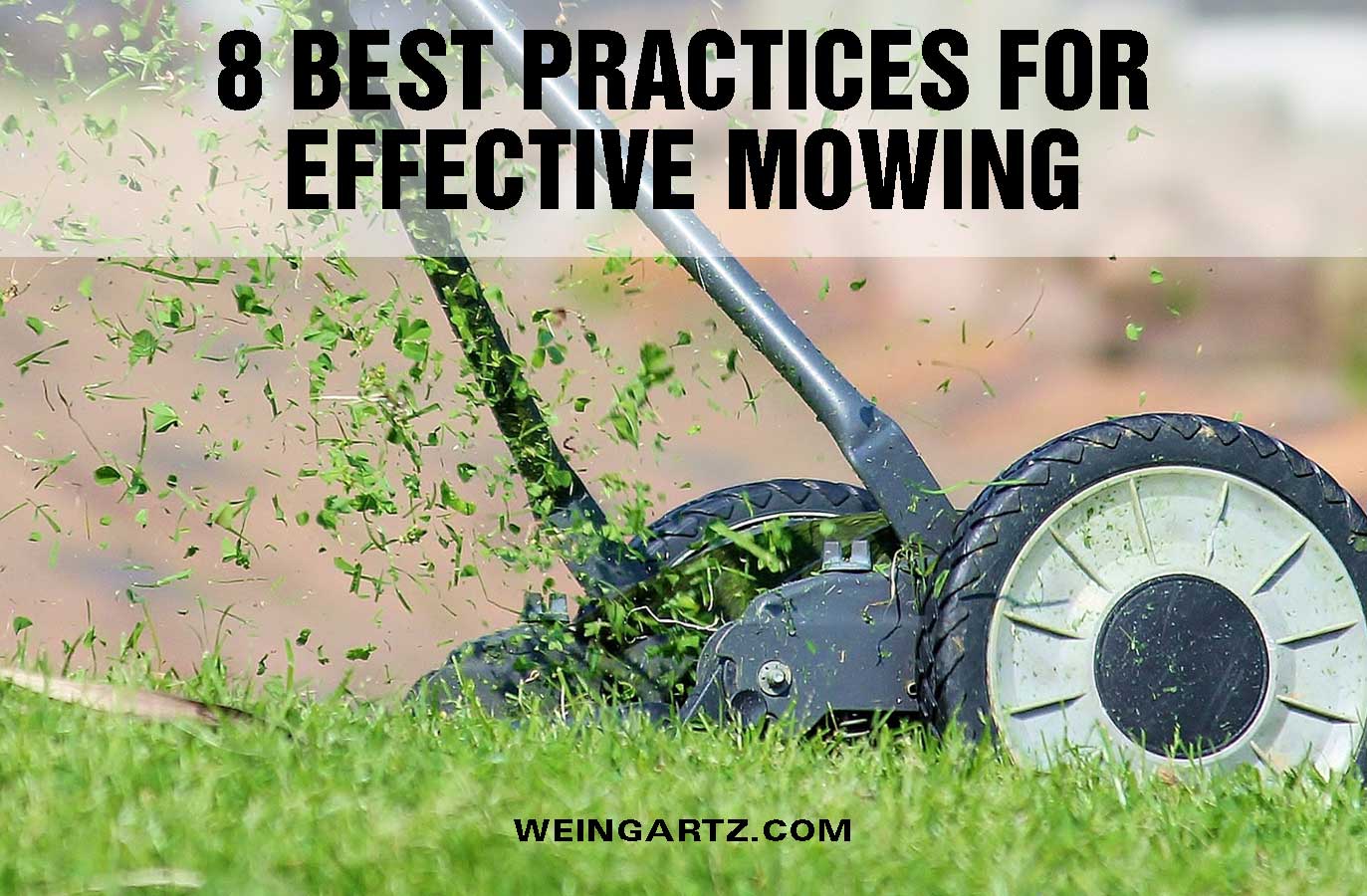 8-Best-Practices-for-Effective-Mowing - Featured Image