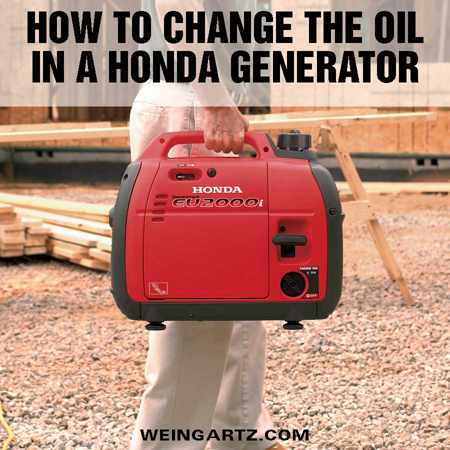 How-to-Change-the-Oil-in-a-Honda-Generator - Featured Image