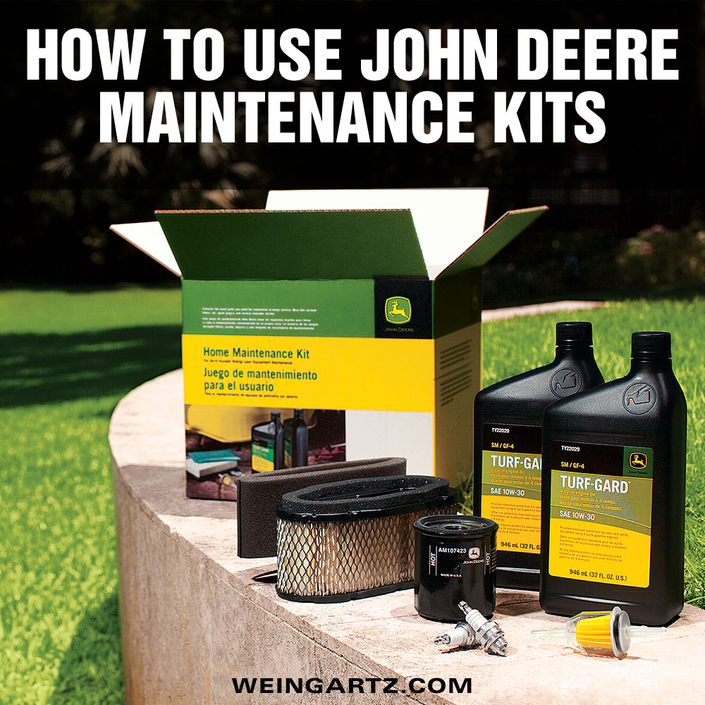 How to Use John Deere Maintenance Kits