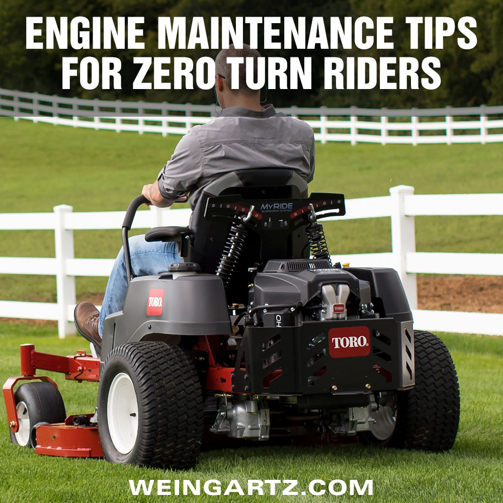 Engine Maintenance Tips for Zero Turn Riders
