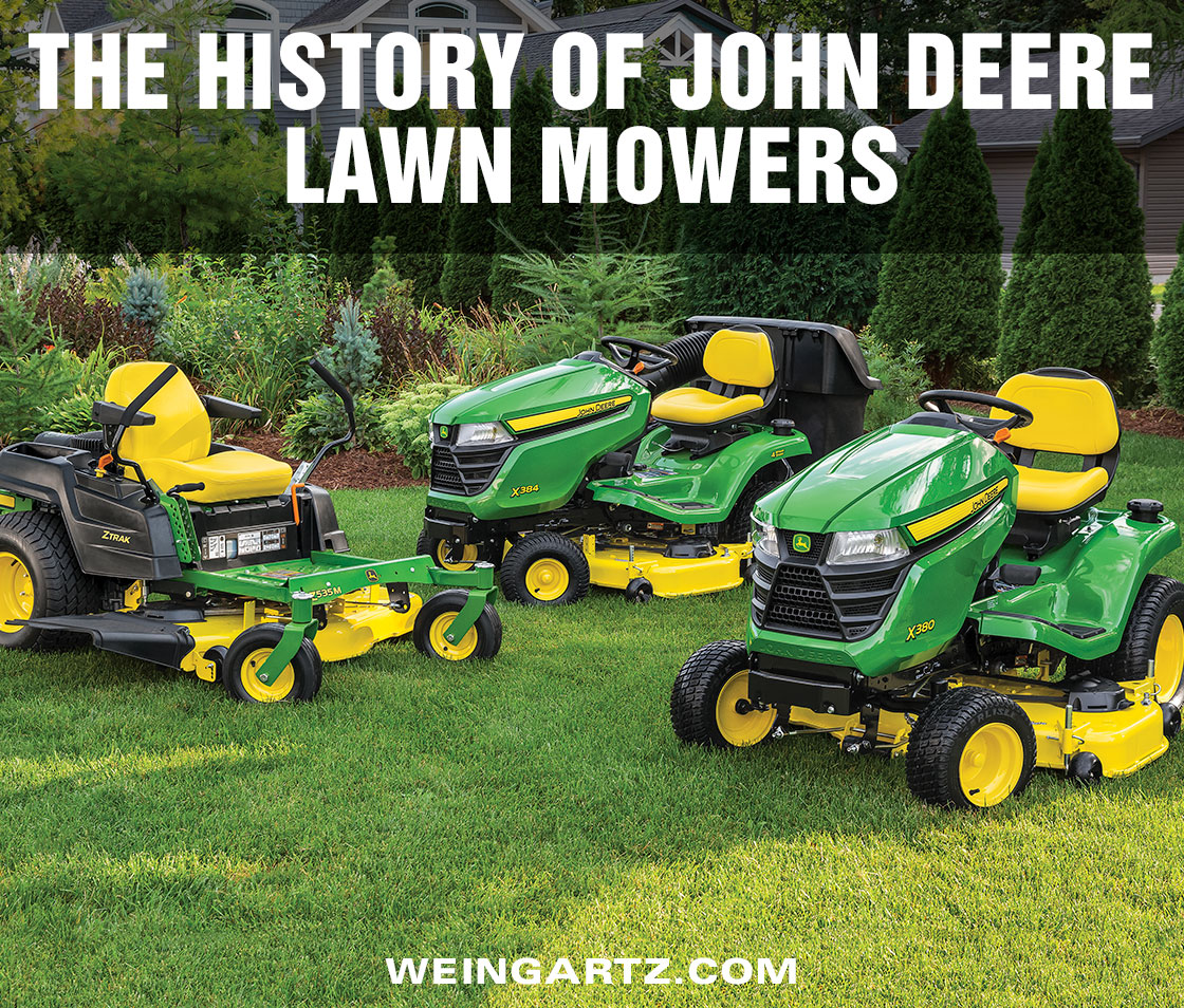 The History of John Deere Lawn Mowers