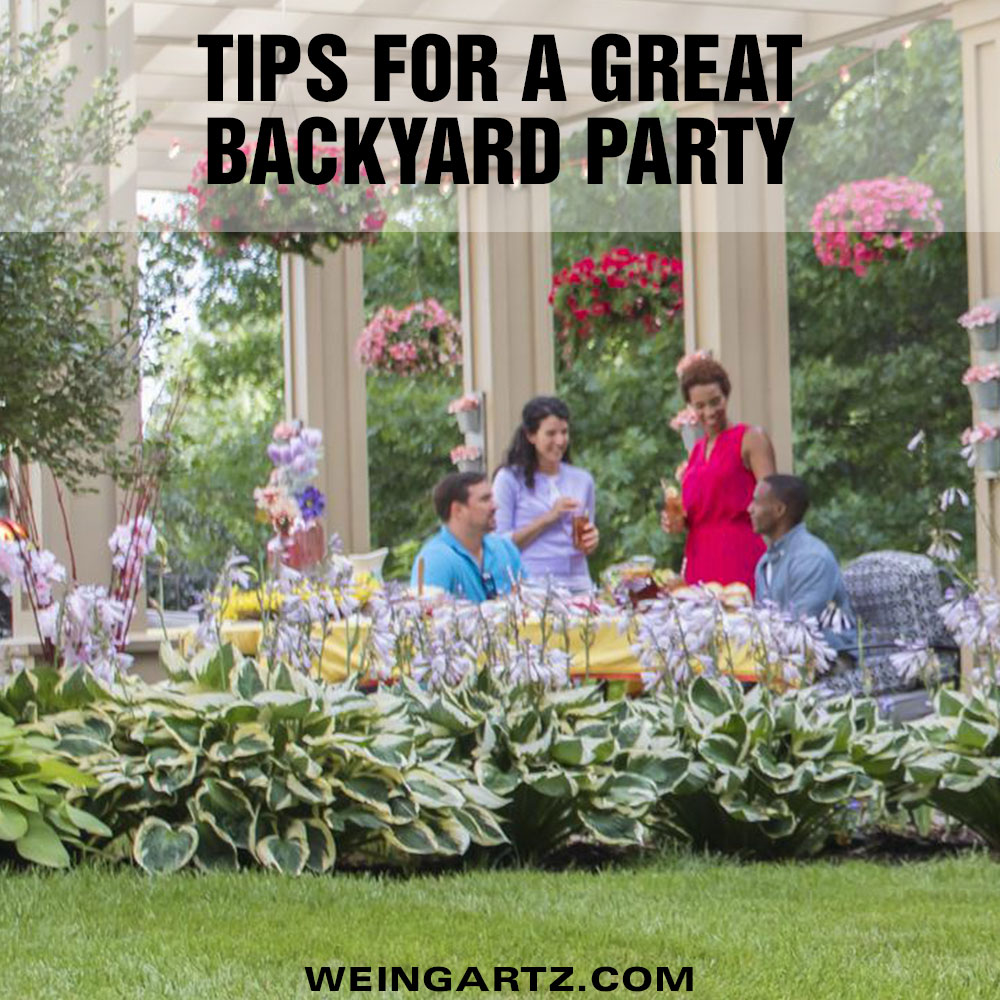 Tips for a Great Backyard Party