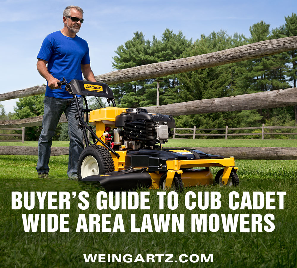 Buyer's Guide to Cub Cadet Wide Area Lawn Mowers