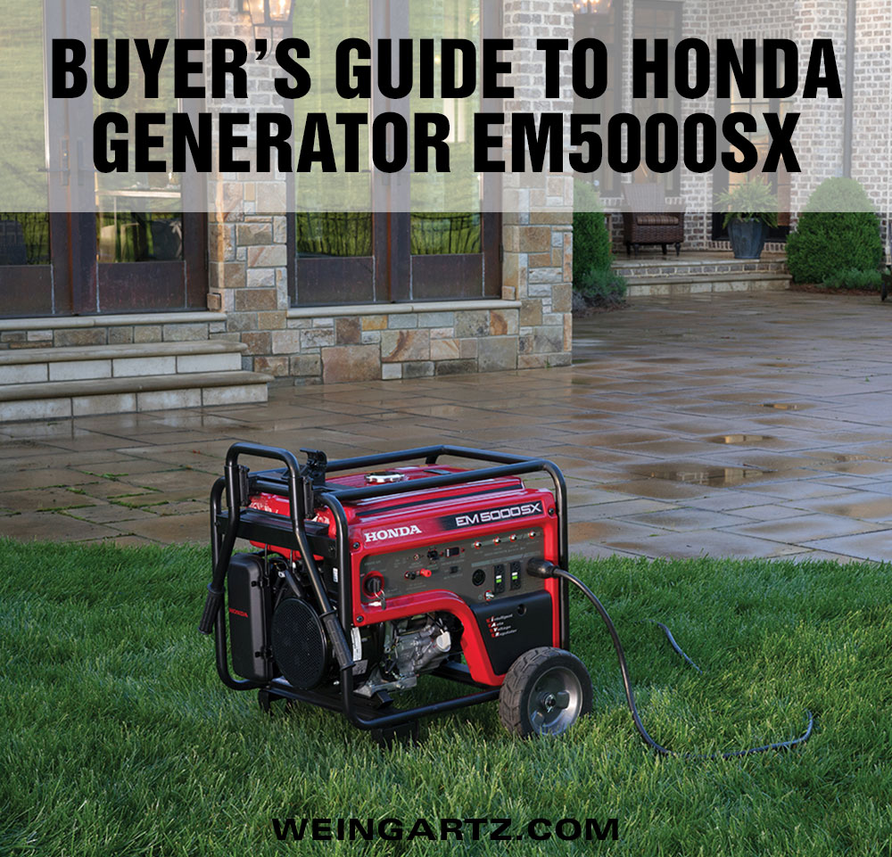 Buyer's Guide to Honda Generator EM5000SX