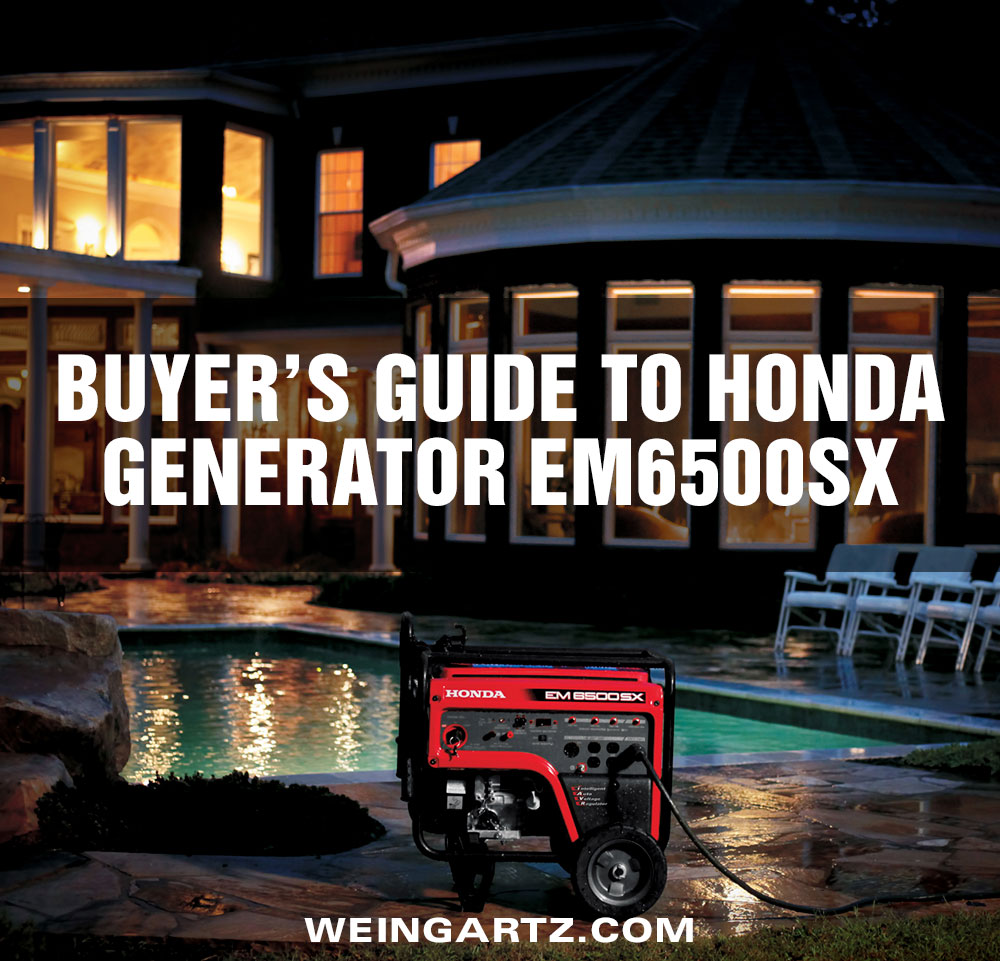 Buyer's Guide to Honda Generator EM6500SX