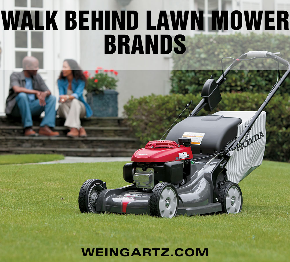 Walk Behind Lawn Mower Brands