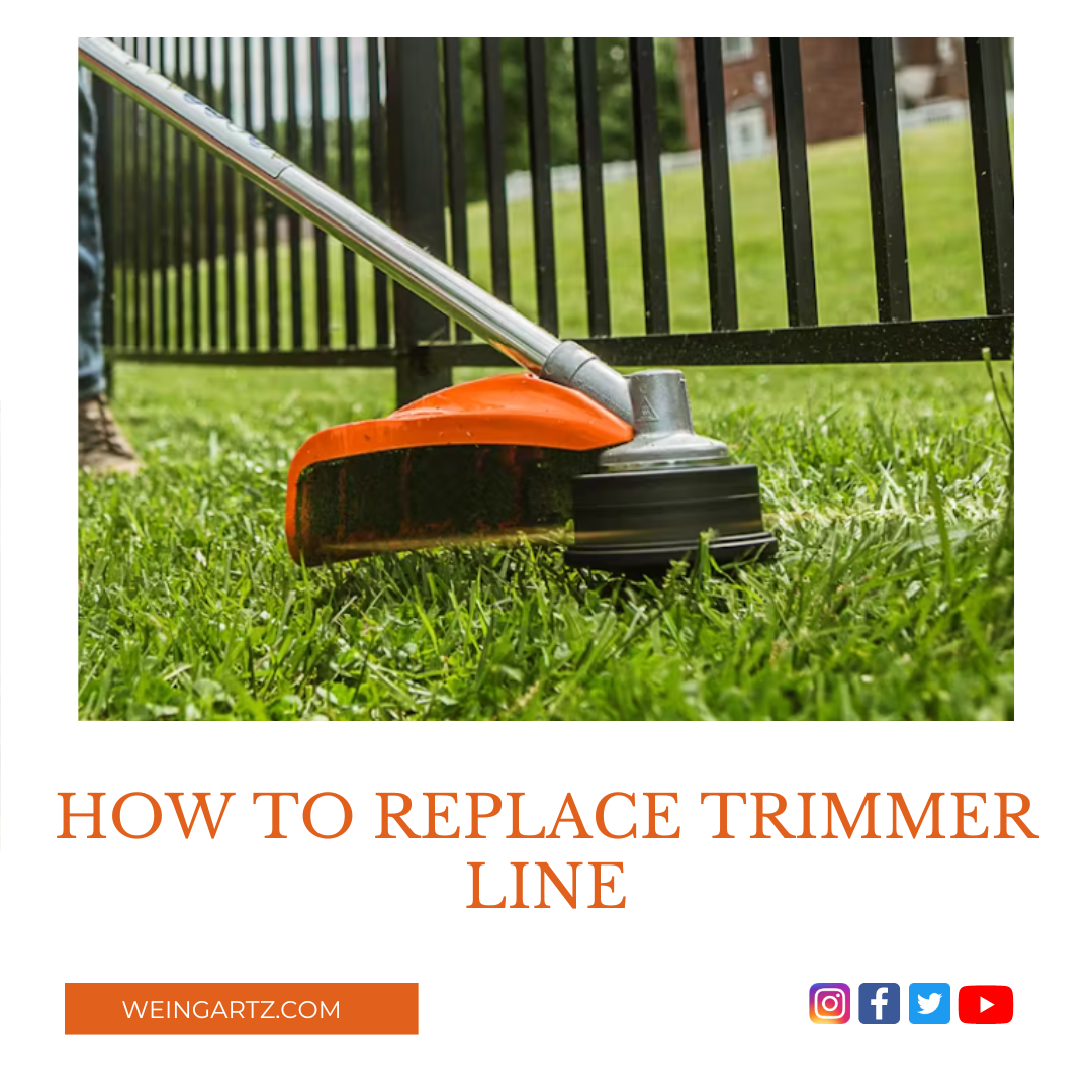 HOW TO REPLACE TRIMMER LINE