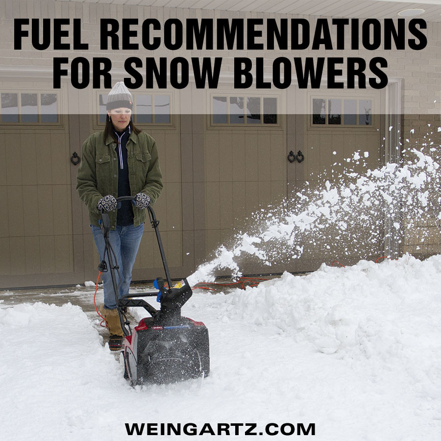 Fuel Recommendations for Snow Blowers