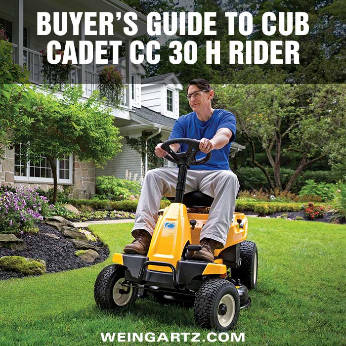 Buyer's Guide to Cub Cadet CC 30 H Rider