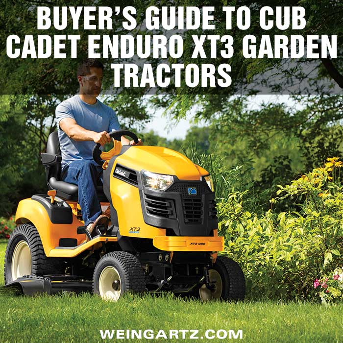 Buyer's Guide to Cub Cadet Enduro XT3 Garden Tractors