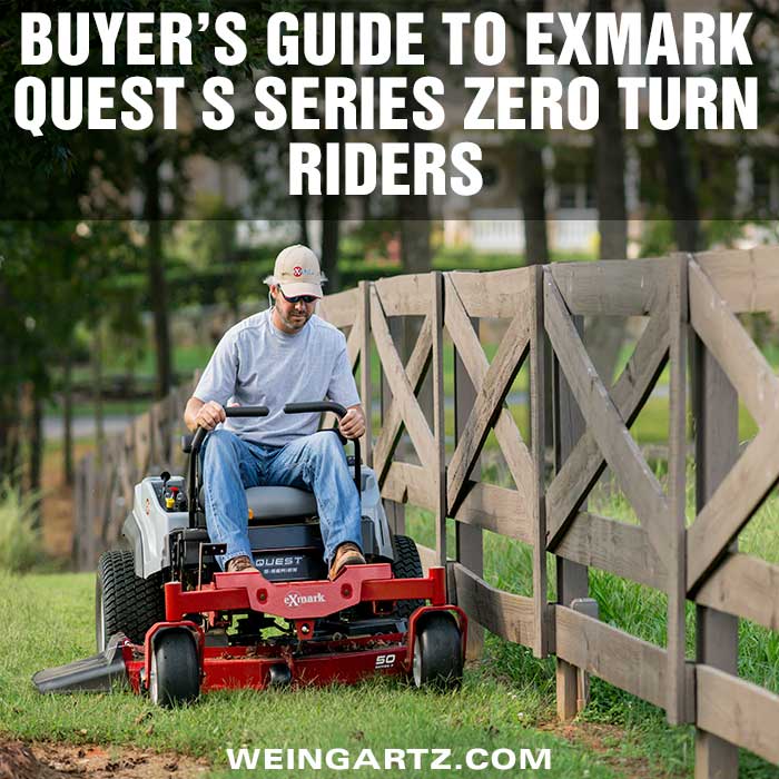 Buyer's Guide to Exmark Quest S Series Zero Turn Riders