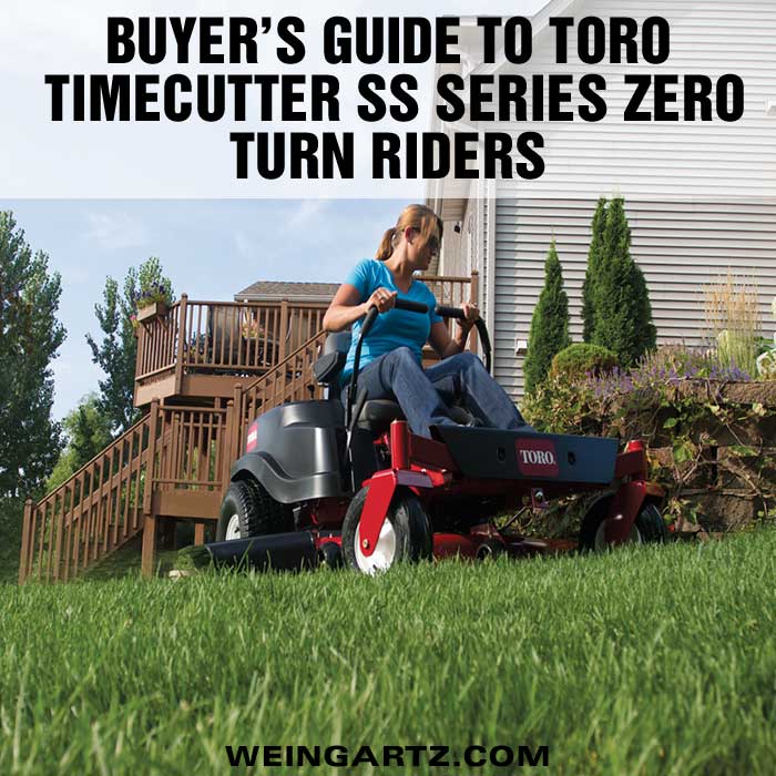 Buyer's Guide to Toro TimeCutter SS Series Zero Turn Riders