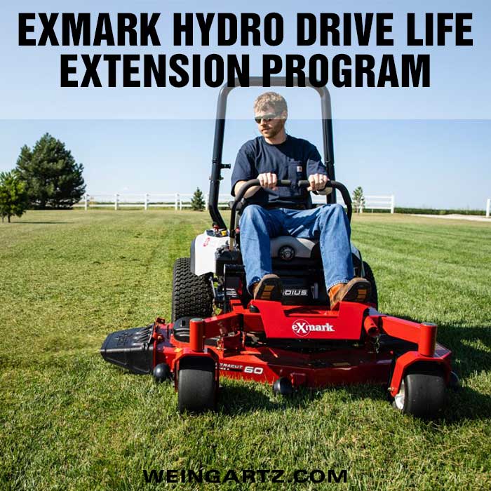 Exmark Hydro Drive Life Extension Program