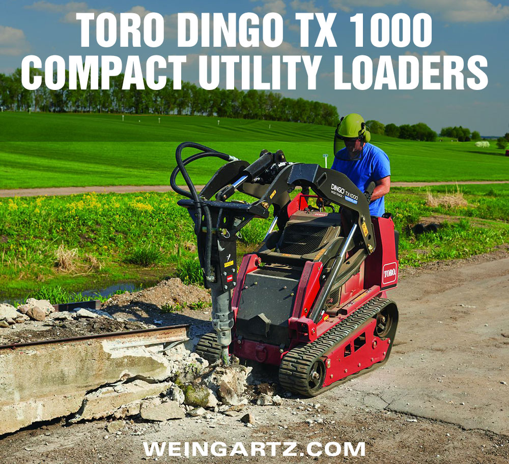 Toro Dingo TX 1000 Compact Utility Loaders