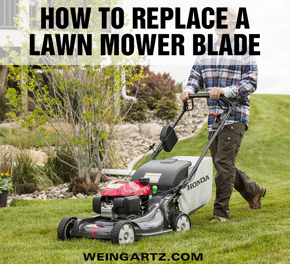 How to Replace a Lawn Mower Blade
