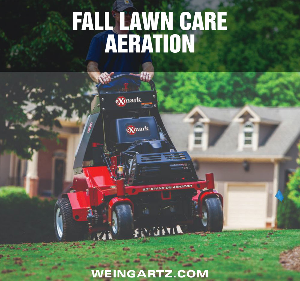 Fall Lawn Care Aeration