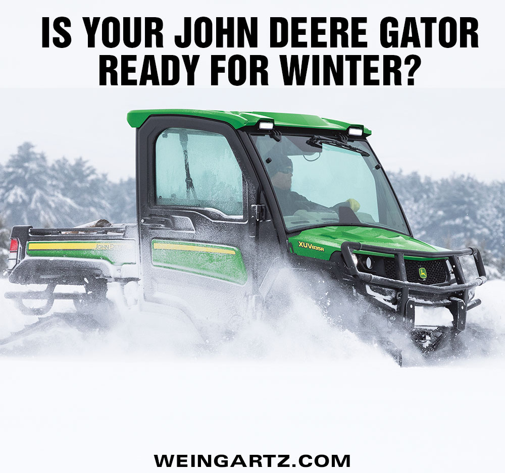 Is Your John Deere Gator Ready for Winter?