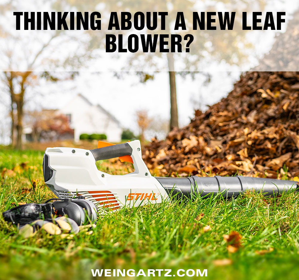 Thinking About a New Leaf Blower