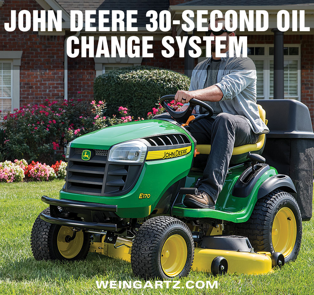 John Deere Easy Change 30-Second Oil Change System