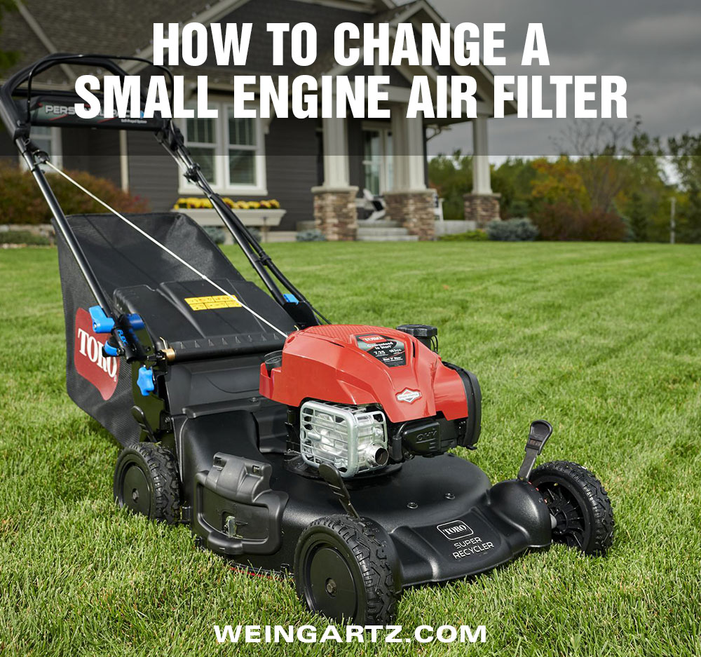 How to Change a Small Engine Air Filter