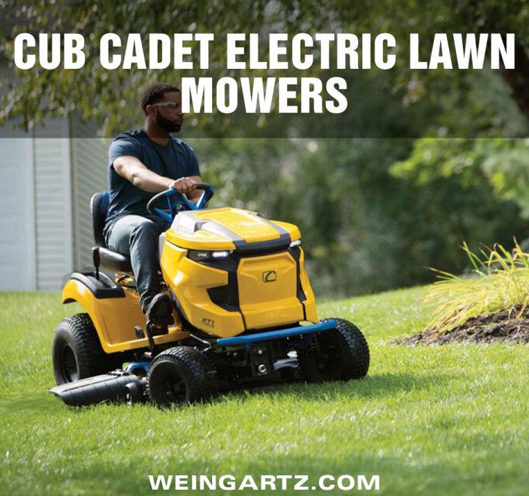 Cub Cadet Electric Lawn Mowers