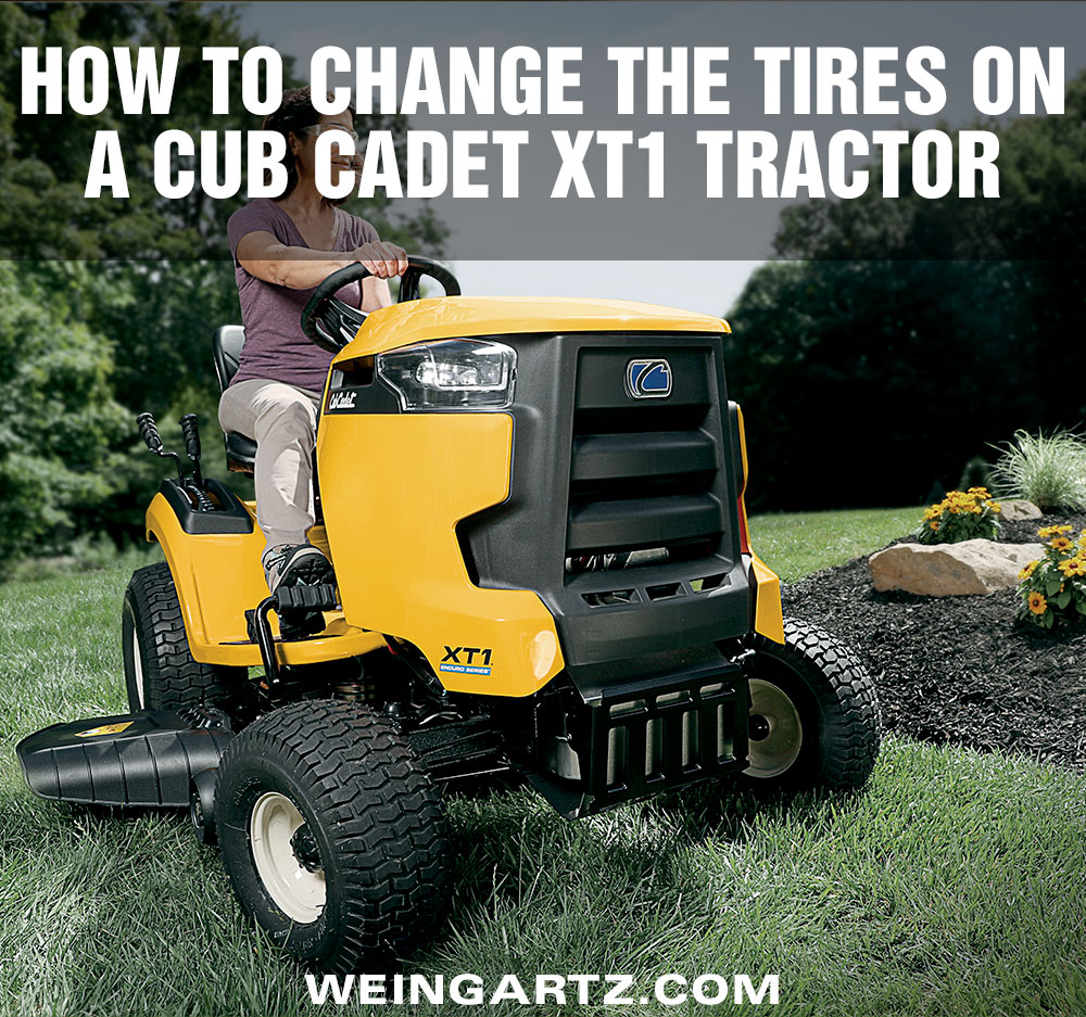 How to Change the Tires on a Cub Cadet XT1 Tractor