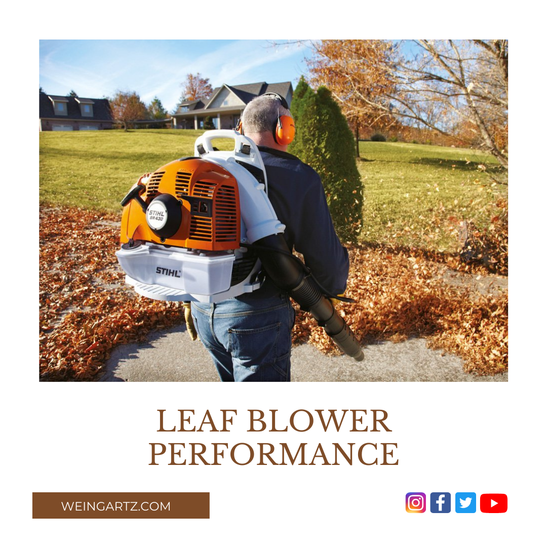 LEAF BLOWER PERFORMANCE