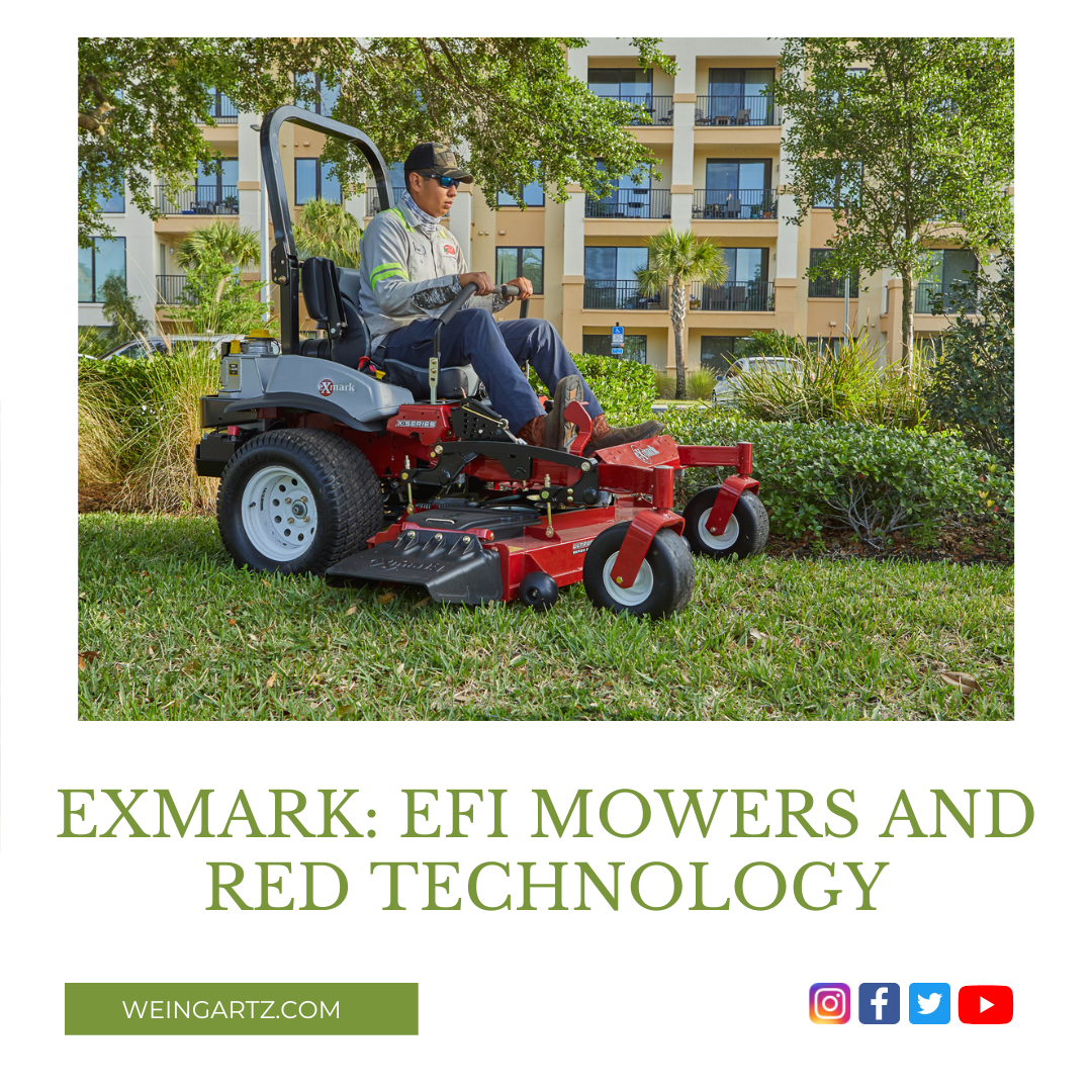 EXMARK EFI MOWERS AND RED TECHNOLOGY