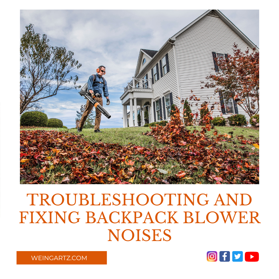TROUBLESHOOTING AND FIXING BACKPACK BLOWER NOISES