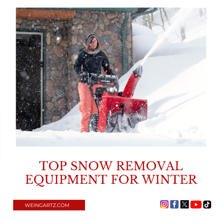 TOP SNOW REMOVAL EQUIPMENT FOR WINTER