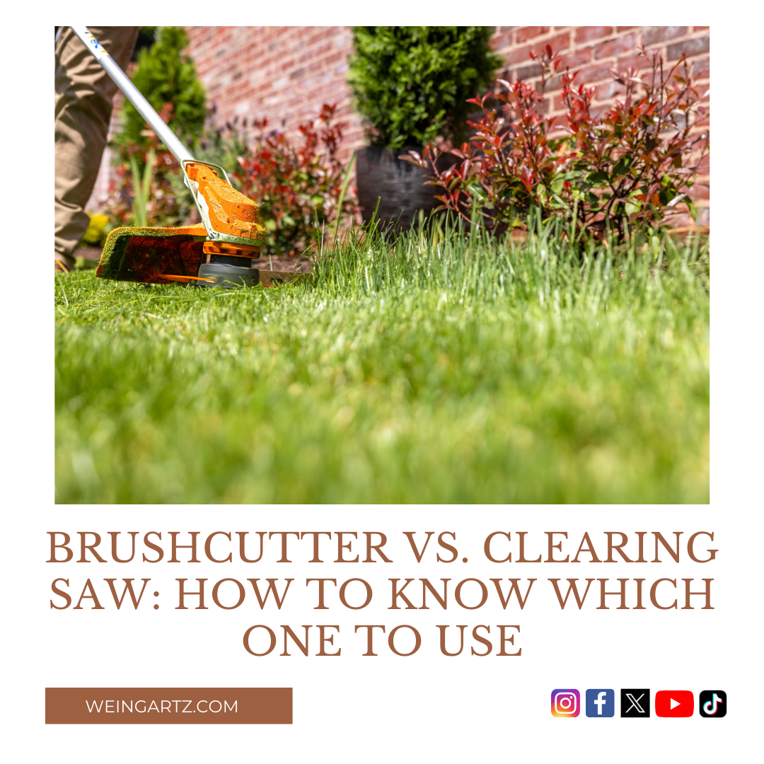Brushcutter vs. Clearing Saw: How to Know Which One to Use