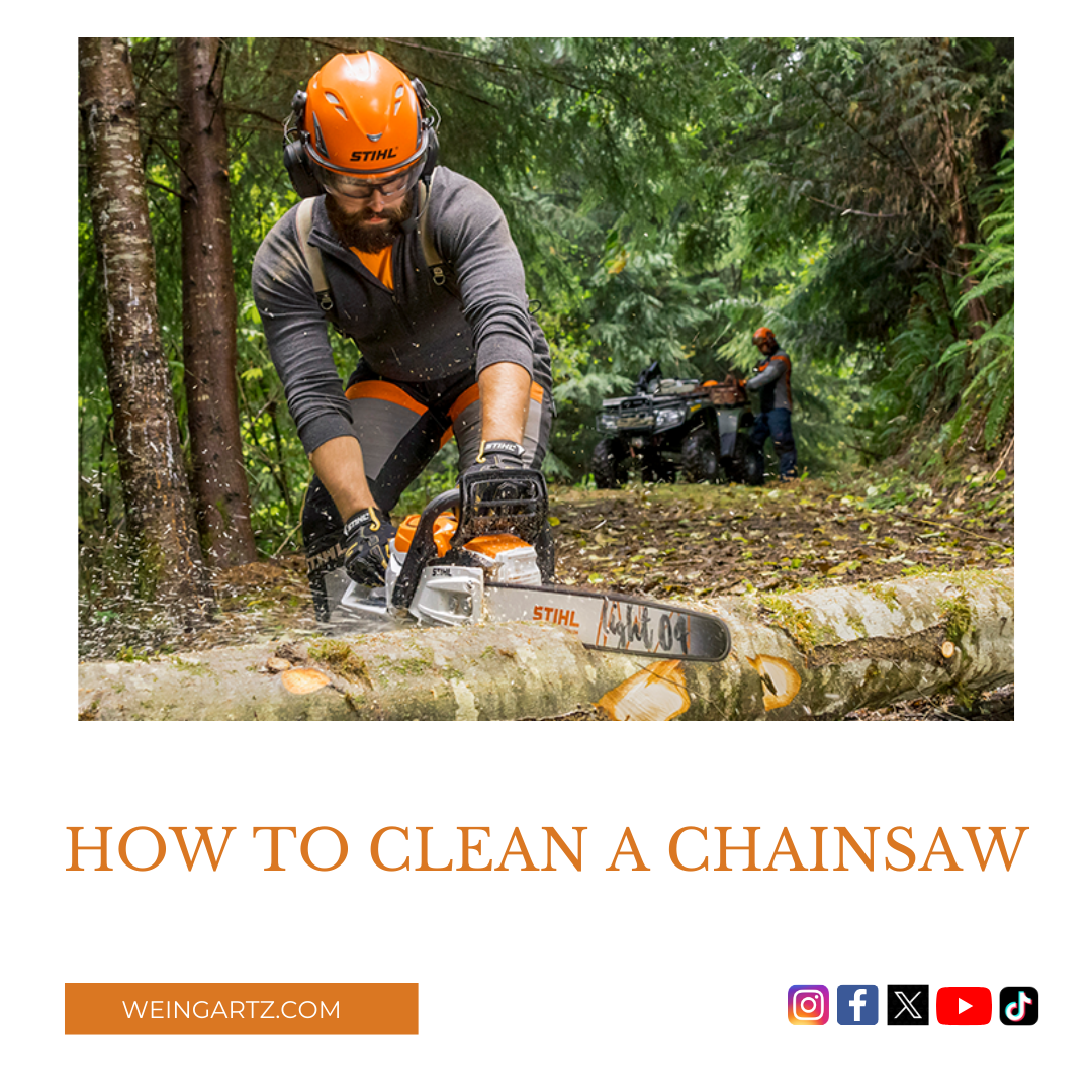 How to Clean a Chainsaw